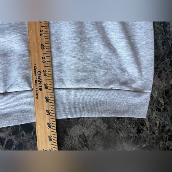 Hello Kitty Campfire Friends Sweater Oversized Cotton Gray Hoodie Large - Picture 7 of 8